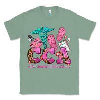 Sage cca  continuing care assistant with crocs Classic Tee - AdoDesignShop