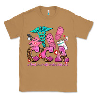 Toasted Coconut cca  continuing care assistant with crocs Classic Tee - AdoDesignShop