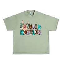 Oil Green hair hustler Urban Heavy Tee - AdoDesignShop
