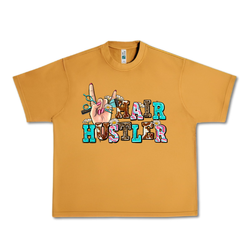 Hair Hustler Urban Heavy Tee by AdoDesignShop | Teevron
