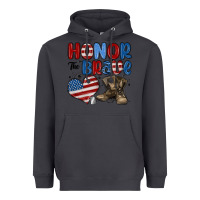Smoke honor the brave Heavyweight Hoodie - MaliasSmallBusiness