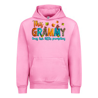 Fuchsia Pink customized this grammy loves her little pumpkins Urban Hoodie - texasbilliewilder