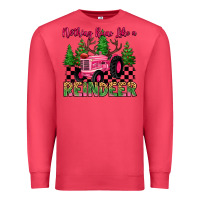 Cardinal nothing runs like a reindeer Premium Sweatshirt - MaliasSmallBusiness