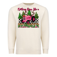 Sandshell nothing runs like a reindeer Premium Sweatshirt - MaliasSmallBusiness