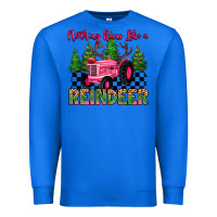 True Royal nothing runs like a reindeer Premium Sweatshirt - MaliasSmallBusiness