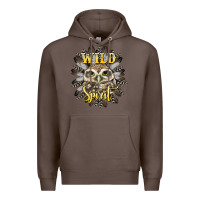 Coffee wild spirit owl Premium Hoodie - BarkalooDesign