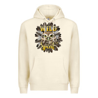 Sandshell wild spirit owl Premium Hoodie - BarkalooDesign