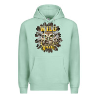 Seafoam wild spirit owl Premium Hoodie - BarkalooDesign