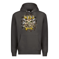 Smoke wild spirit owl Premium Hoodie - BarkalooDesign