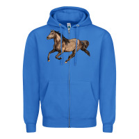 True Royal Missouri Fox Trotter horse Zipper Hoodie - LillyAllenDesigns