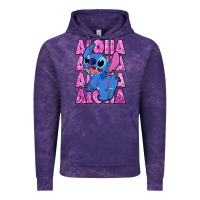 Cloud Purple aloha stitch Vintage Hoodie - Zillion Design Studio