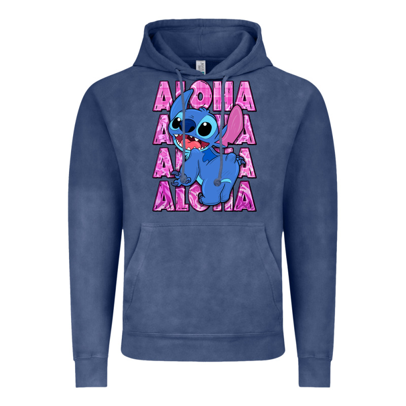 Aloha Stitch Vintage Hoodie by Zillion Design Studio | Teevron