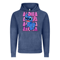 Vintage Denim aloha stitch Vintage Hoodie - Zillion Design Studio