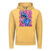 Vintage Mustard aloha stitch Vintage Hoodie - Zillion Design Studio