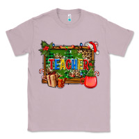 Lilac christmas teacher and coffe cup with board Classic Tee - AdoDesignShop