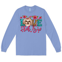 Colony Blue love shih tzus Long Sleeve Tee - Artiststas