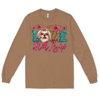 Toasted Coconut love shih tzus Long Sleeve Tee - Artiststas