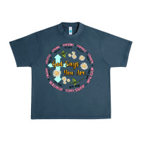 Midnight Navy god says you are Urban Heavy Tee - JahusDesignShop