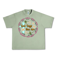 Oil Green god says you are Urban Heavy Tee - JahusDesignShop