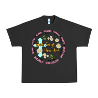 Pigment Black god says you are Urban Heavy Tee - JahusDesignShop