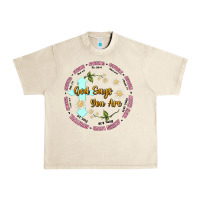 Sandshell god says you are Urban Heavy Tee - JahusDesignShop