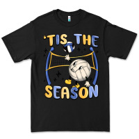 Black tis the season volleyball Premium Tee - MaliasSmallBusiness