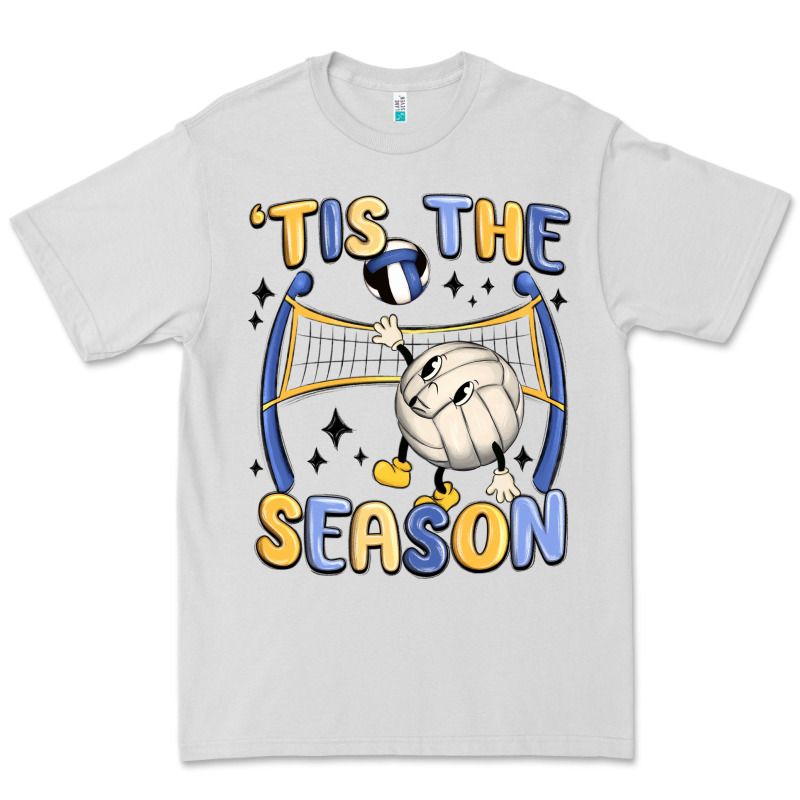 Tis The Season Volleyball Premium Tee by MaliasSmallBusiness | Teevron