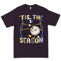 Plum tis the season volleyball Premium Tee - MaliasSmallBusiness