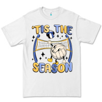 White tis the season volleyball Premium Tee - MaliasSmallBusiness