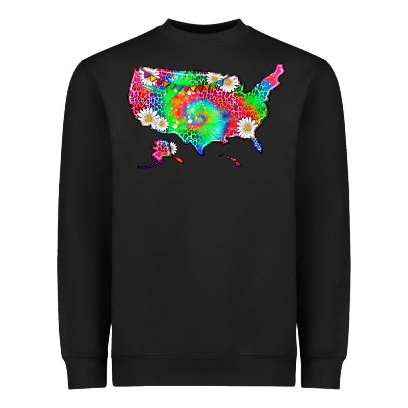 Lgbtq America Map Heavyweight Sweatshirt by HRA Design Shop | Teevron