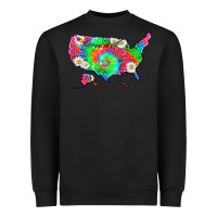 Black lgbtq america map Heavyweight Sweatshirt - HRA Design Shop