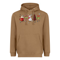 Toasted Coconut Cartoon Christmas Characters Heavyweight Hoodie - MaliasSmallBusiness