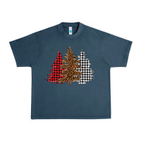 Midnight Navy christmas trees Urban Heavy Tee - BarkalooDesign