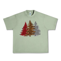 Oil Green christmas trees Urban Heavy Tee - BarkalooDesign