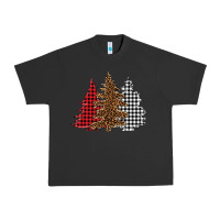 Pigment Black christmas trees Urban Heavy Tee - BarkalooDesign
