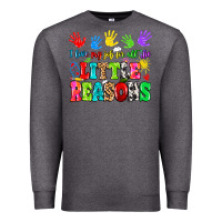 Charcoal Heather I love my job for all the little reasons Premium Sweatshirt - MaliasSmallBusiness