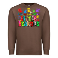 Chestnut I love my job for all the little reasons Premium Sweatshirt - MaliasSmallBusiness
