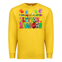Lemon I love my job for all the little reasons Premium Sweatshirt - MaliasSmallBusiness