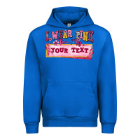 Cobalt i wear pink for my custom Urban Hoodie - texasbilliewilder