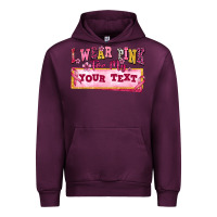 Mauve Wine i wear pink for my custom Urban Hoodie - texasbilliewilder