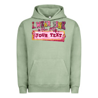 Pigment Oil Green i wear pink for my custom Urban Hoodie - texasbilliewilder