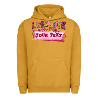 Pigment Peanut Butter i wear pink for my custom Urban Hoodie - texasbilliewilder