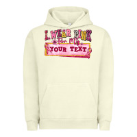 Pigment Pistachio i wear pink for my custom Urban Hoodie - texasbilliewilder