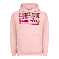 Pigment Salmon i wear pink for my custom Urban Hoodie - texasbilliewilder