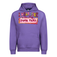 Tulip i wear pink for my custom Urban Hoodie - texasbilliewilder
