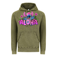 Vintage Olive aloha summer stitch Vintage Hoodie - Zillion Design Studio