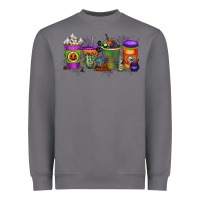 Storm Halloween Coffee Drink Heavyweight Sweatshirt - RacoonDesign