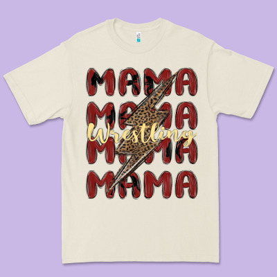 Premium Tee wrestling mama