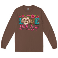 Chestnut love shih tzus Long Sleeve Tee - Artiststas