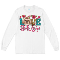 White love shih tzus Long Sleeve Tee - Artiststas